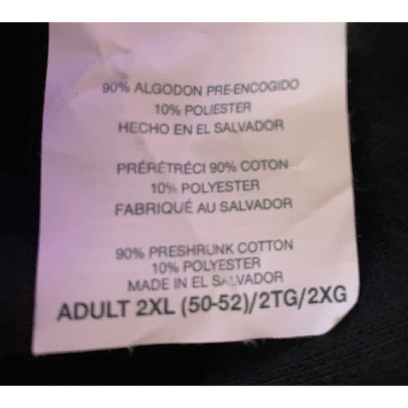 Vintage Choppers Hoodie Mens XXL Black WEST COAST CHOPPERS STYLE 2XL - Picture 6 of 8